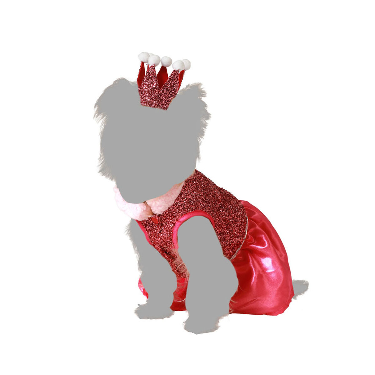 Fantasia para Cão Tamanho L Princesa
